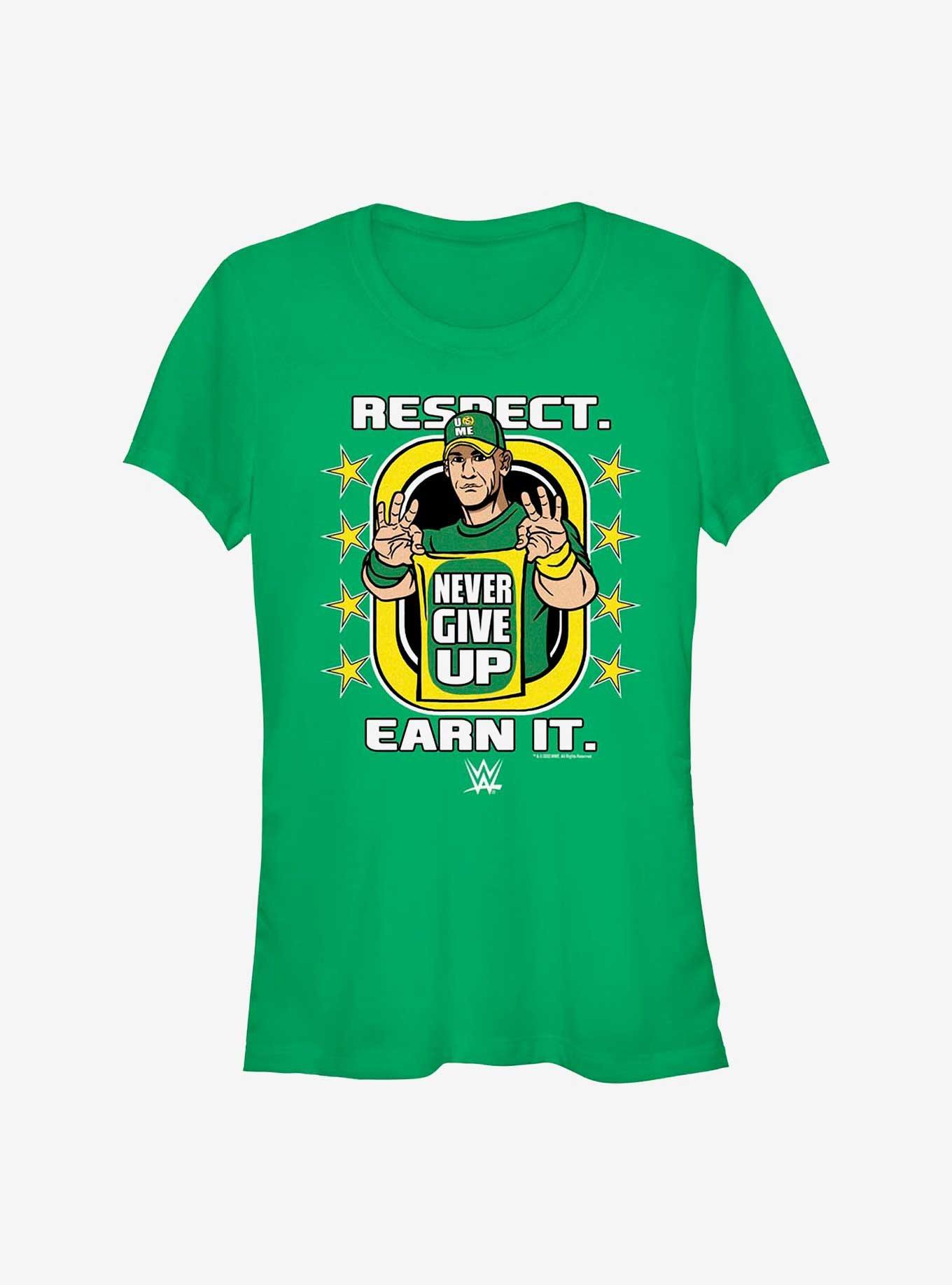 WWE John Cena Respect Earn It Girls T-Shirt, , hi-res