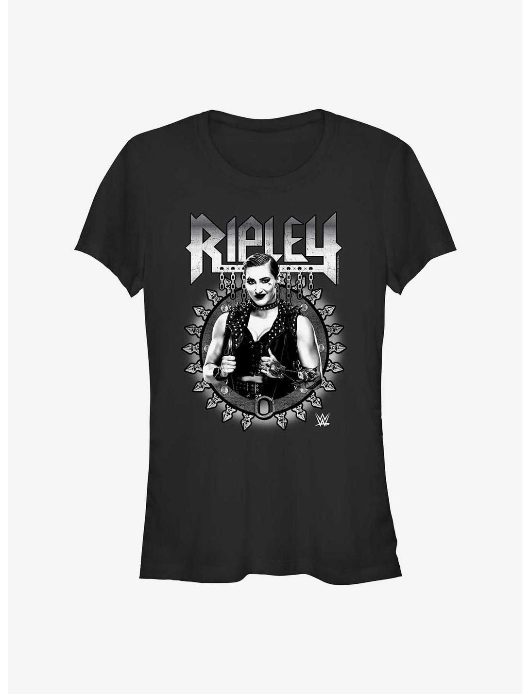 WWE Rhea Ripley Girls T-Shirt, BLACK, hi-res