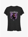 WWE The Undertaker Lightning Storm Girls T-Shirt, BLACK, hi-res