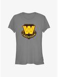 WWE Classic Logo Legends Girls T-Shirt, CHARCOAL, hi-res
