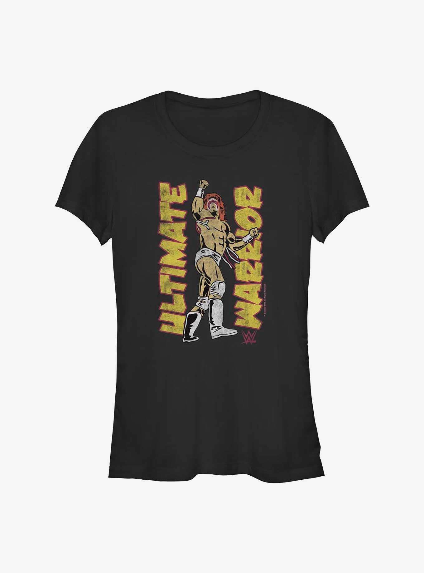 WWE Ultimate Warrior Retro Portrait Girls T-Shirt, , hi-res