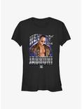WWE The Rock Hey Jabroni Girls T-Shirt, BLACK, hi-res