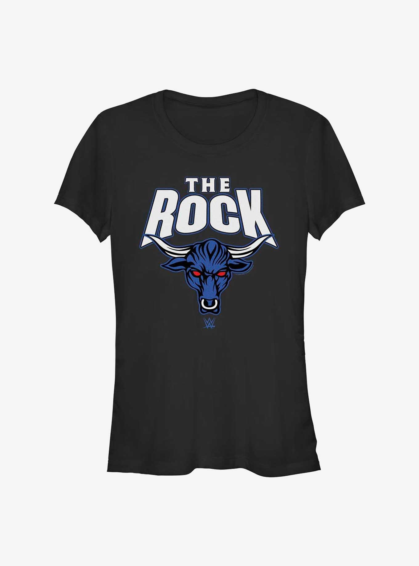 WWE The Rock Logo Girls T-Shirt, , hi-res