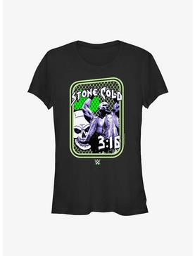 WWE Stone Cold Steve Austin Steel Cage Girls T-Shirt, , hi-res