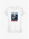 WWE Stone Cold Steve Austin Lightning Girls T-Shirt, WHITE, hi-res