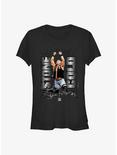 WWE Stone Cold Steve Austin Signature Photo Girls T-Shirt, BLACK, hi-res