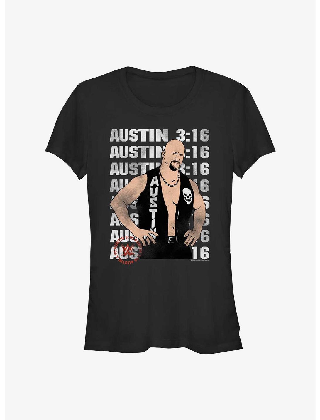 WWE Stone Cold Steve Austin 3:16 Girls T-Shirt, BLACK, hi-res