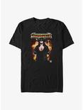 WWE The Undertaker Flames T-Shirt, BLACK, hi-res
