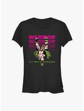 WWE Ultimate Warrior Name Stack Girls T-Shirt, , hi-res