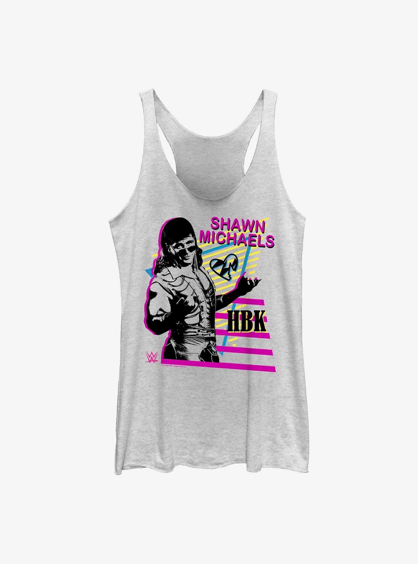 WWE Shawn Michaels HBK Girls Tank WHITE Hot Topic