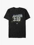 WWE Stone Cold Steve Austin 3:16 Shattered Logo T-Shirt, BLACK, hi-res
