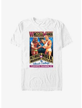 WWE WrestleMania 6 The Ultimate Challenge Ultimate Warrior vs. Hulk Hogan T-Shirt, , hi-res