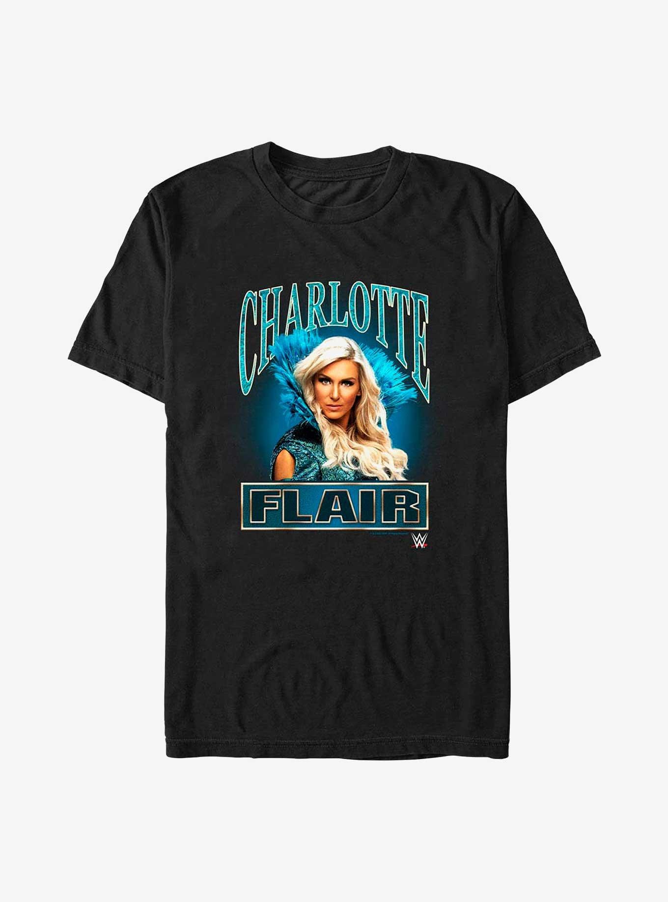 WWE Charlotte Flair T-Shirt, BLACK, hi-res