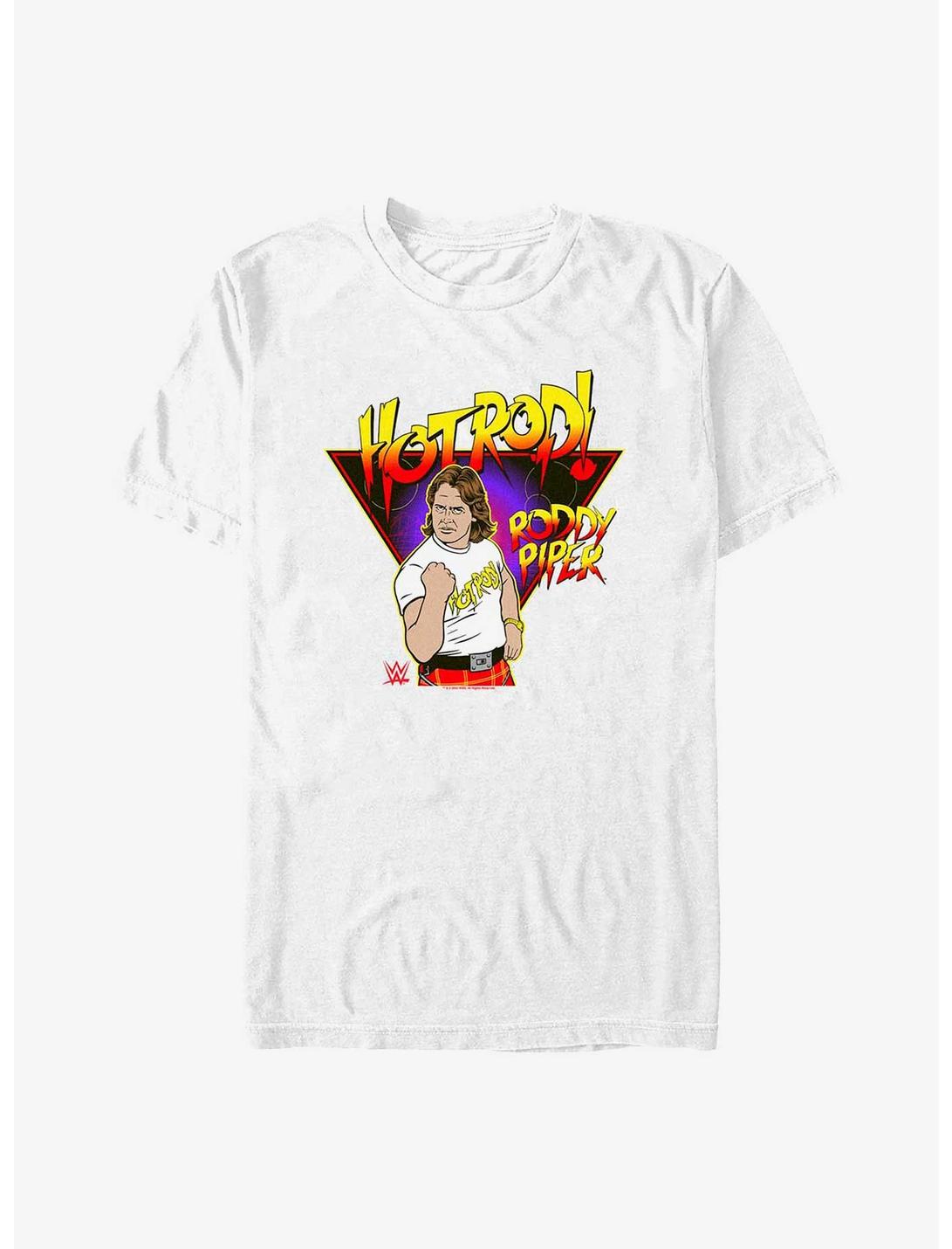 WWE Hot Rod Roddy Piper T-Shirt, WHITE, hi-res
