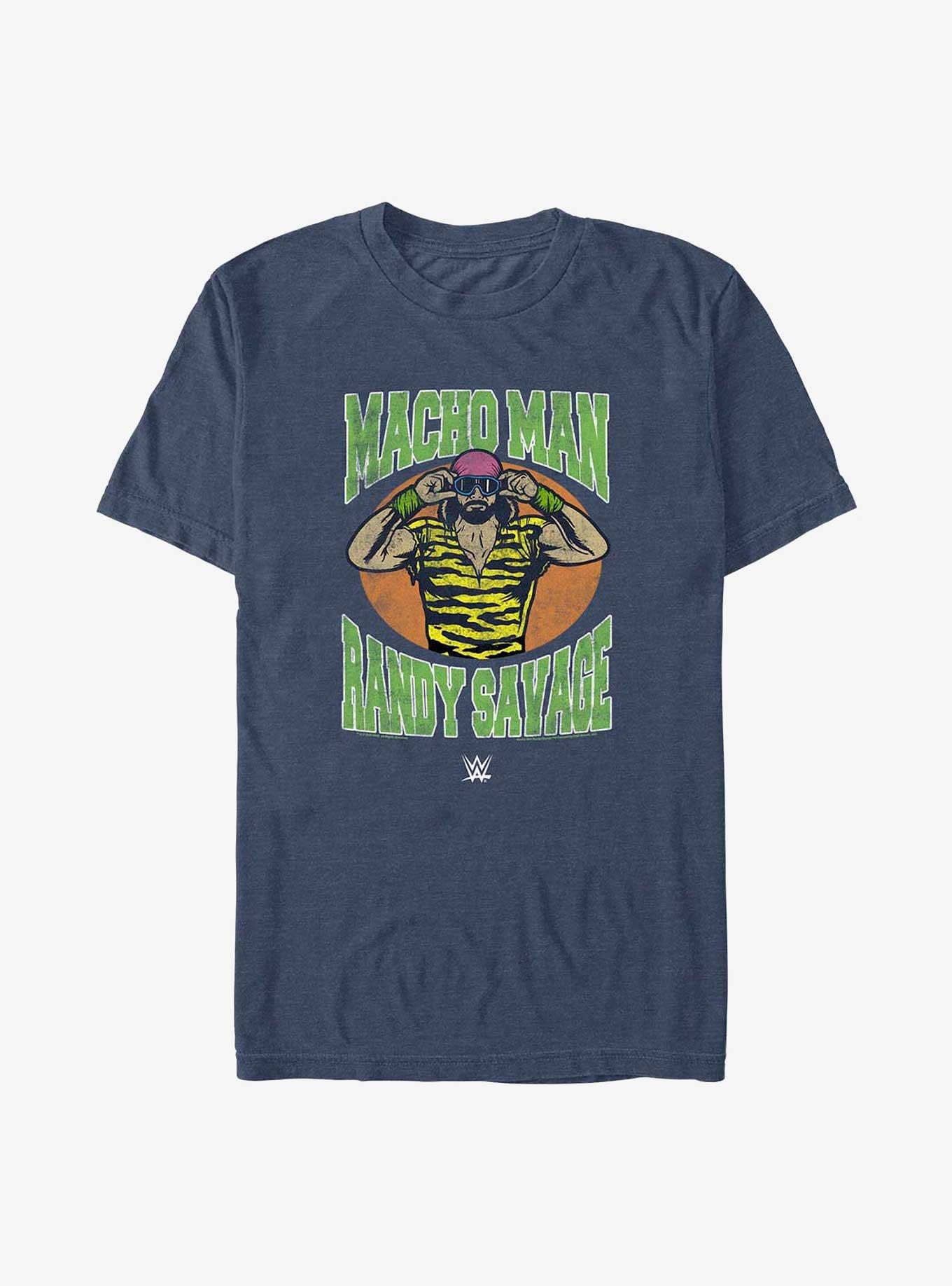 randy savage button up shirt