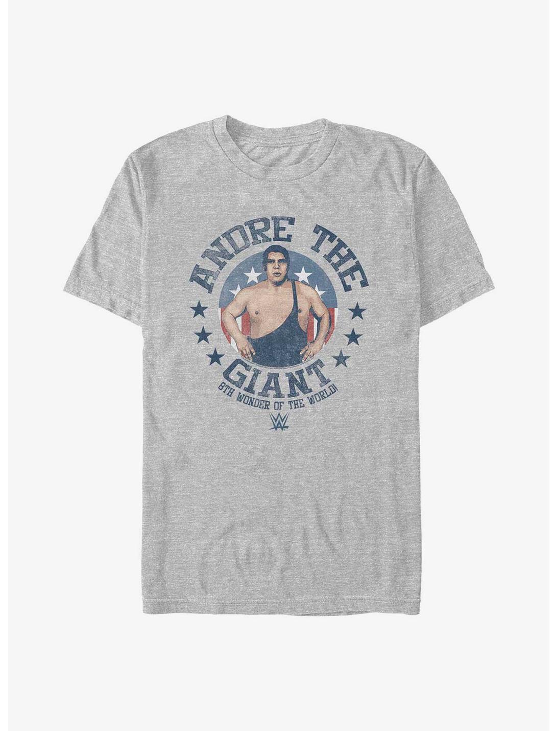 WWE Andre The Giant Retro T-Shirt, ATH HTR, hi-res