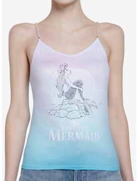 Plus Size Her Universe Disney The Little Mermaid Ombre Pearl Strap Girls Cami, , hi-res
