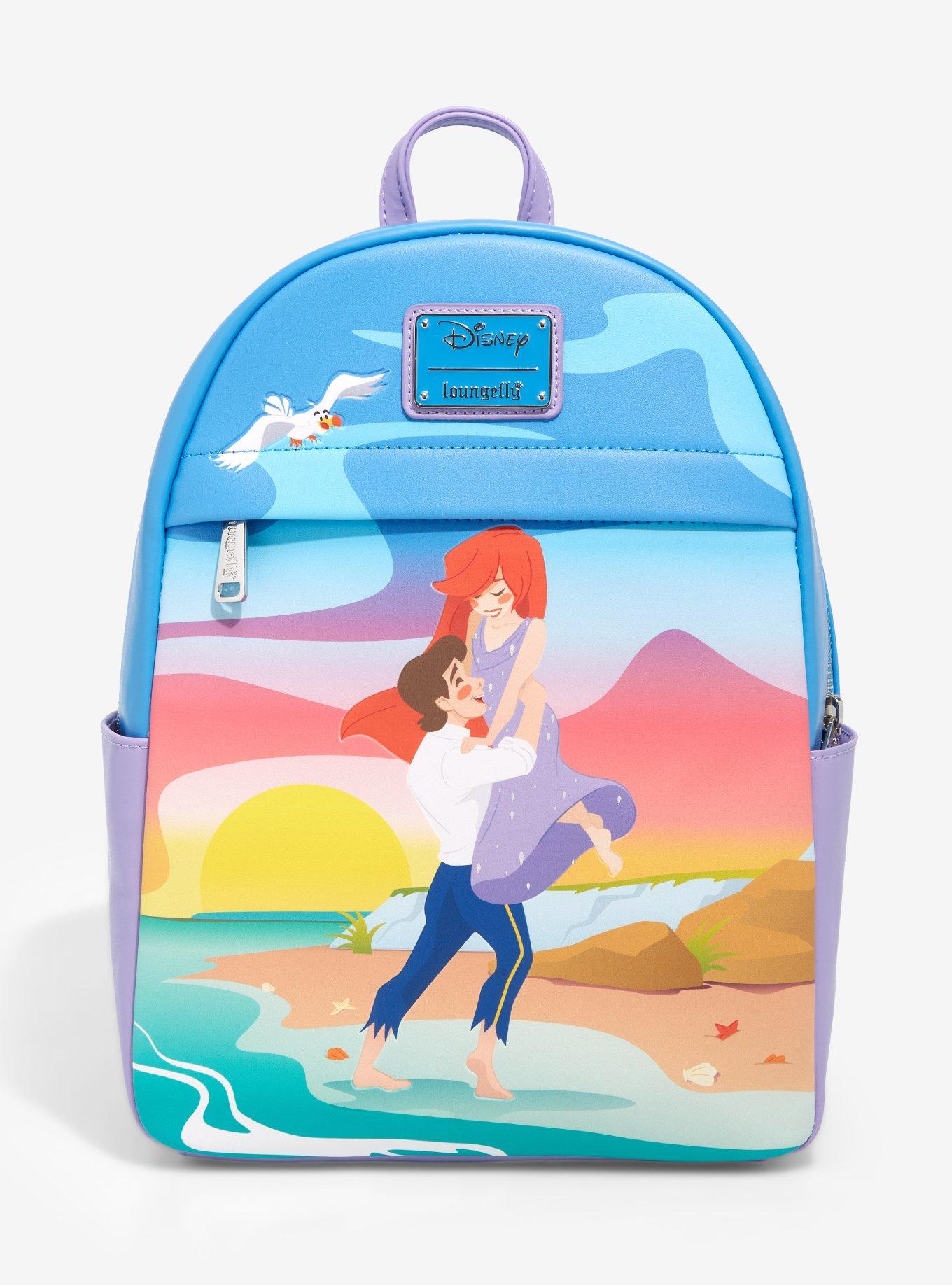 Loungefly little mermaid backpack on sale