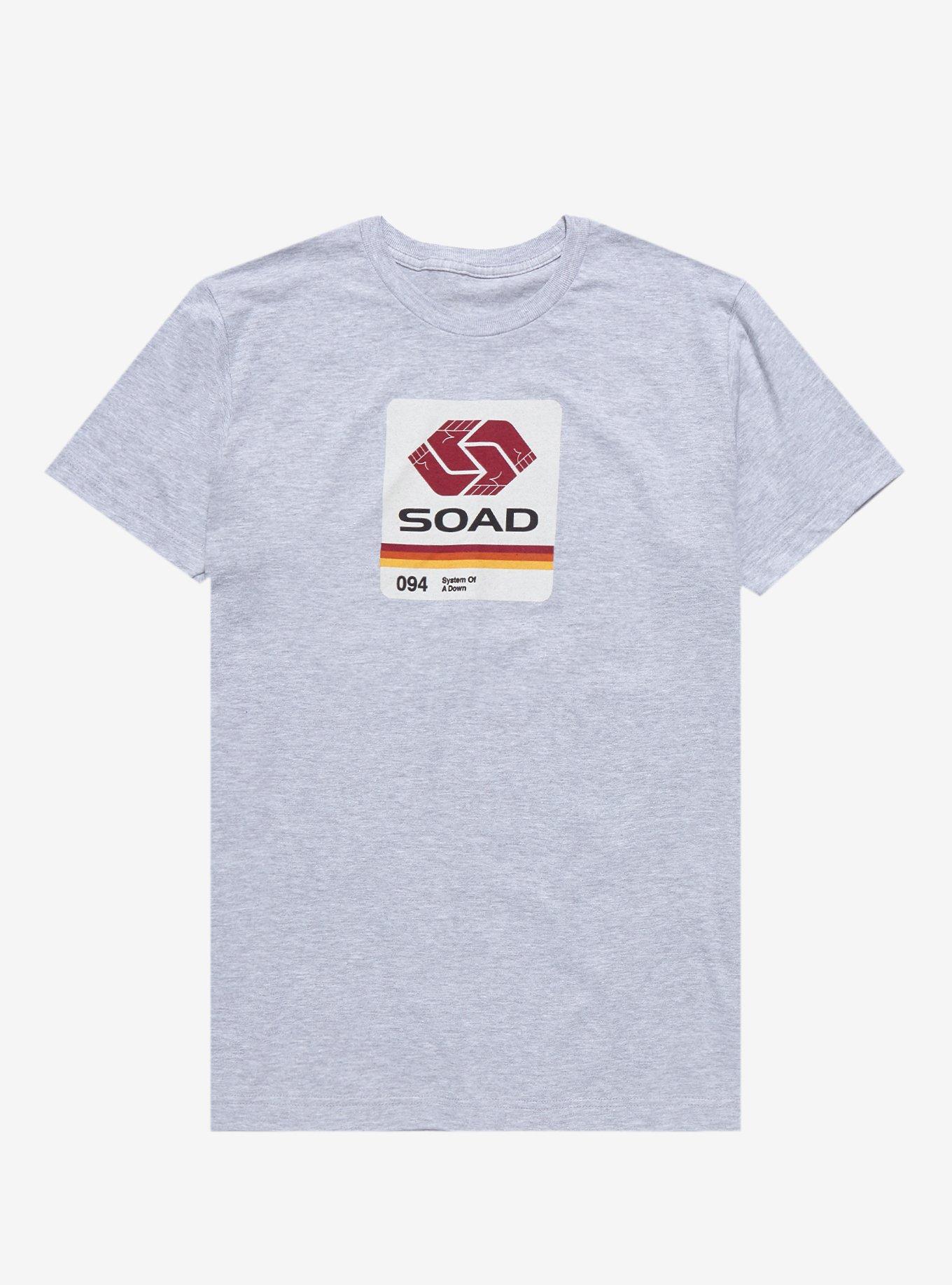 System Of A Down 8-Track T-Shirt, CHARCOAL, hi-res