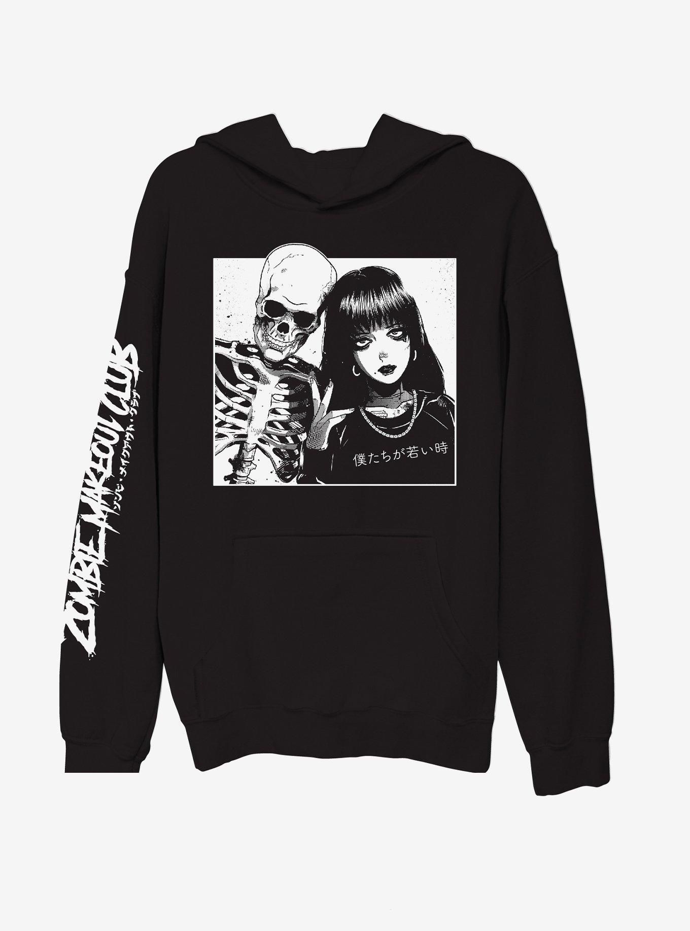 Zombie Makeout Club Gothic Duo Hoodie