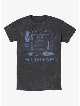 Disney Hocus Pocus Transformation Spell Lyrics Mineral Wash T-Shirt, , hi-res