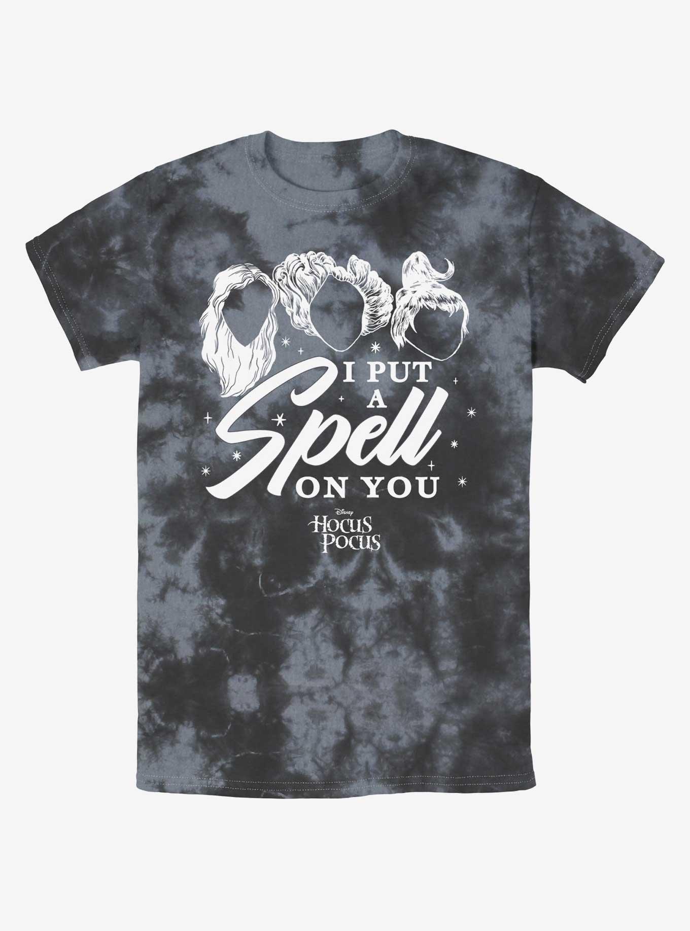 Disney Hocus Pocus Sanderson Sisters I Put A Spell On You Tie-Dye T-Shirt, , hi-res