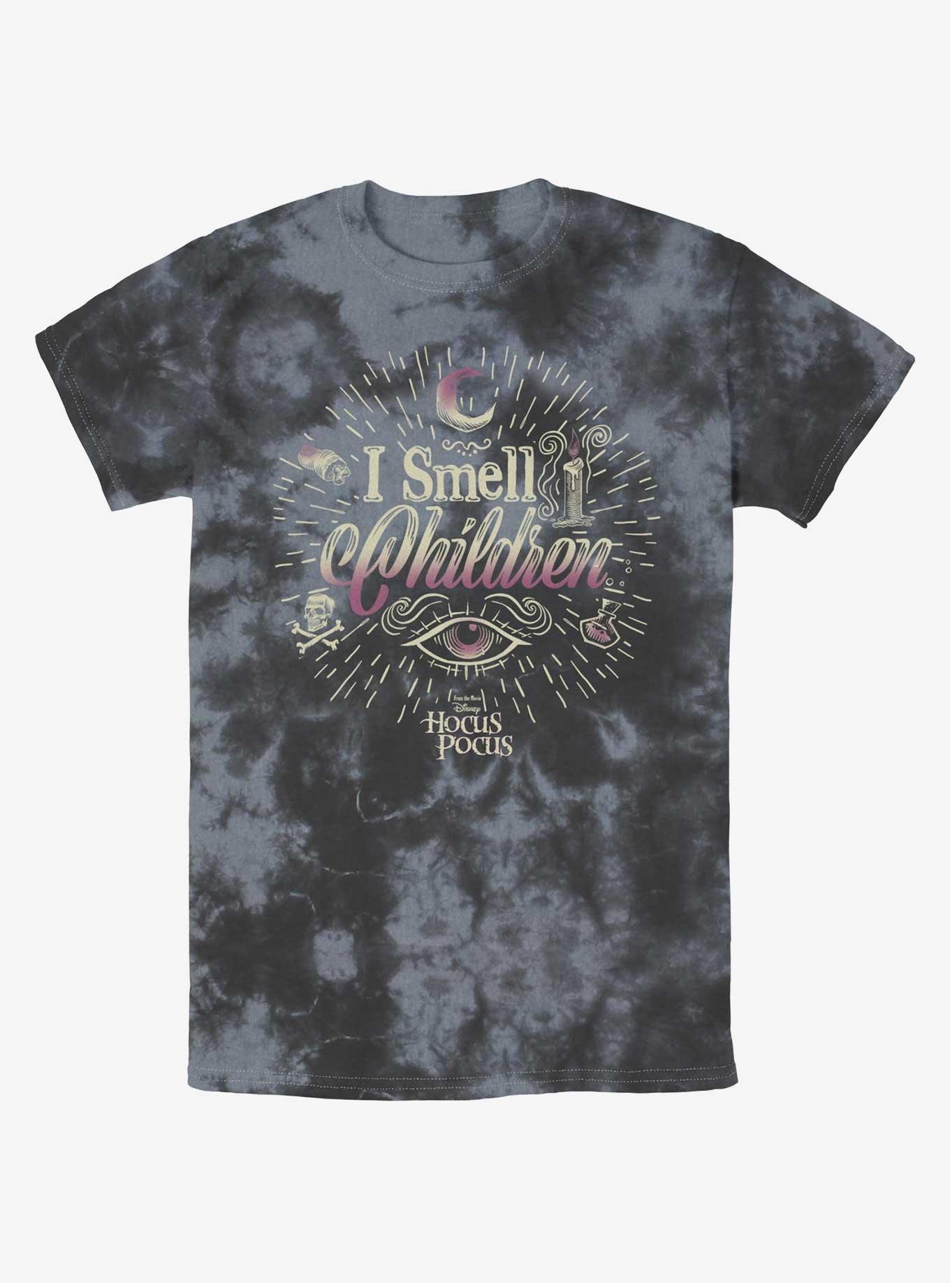 Disney Hocus Pocus I Smell Children Tie-Dye T-Shirt, , hi-res