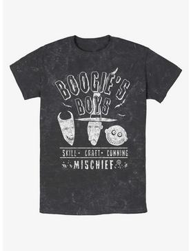 Plus Size Disney The Nightmare Before Christmas Boogie's Boys Mineral Wash T-Shirt, , hi-res