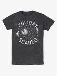 Disney The Nightmare Before Christmas Holiday Scares Vampire Teddy Mineral Wash T-Shirt, BLACK, hi-res