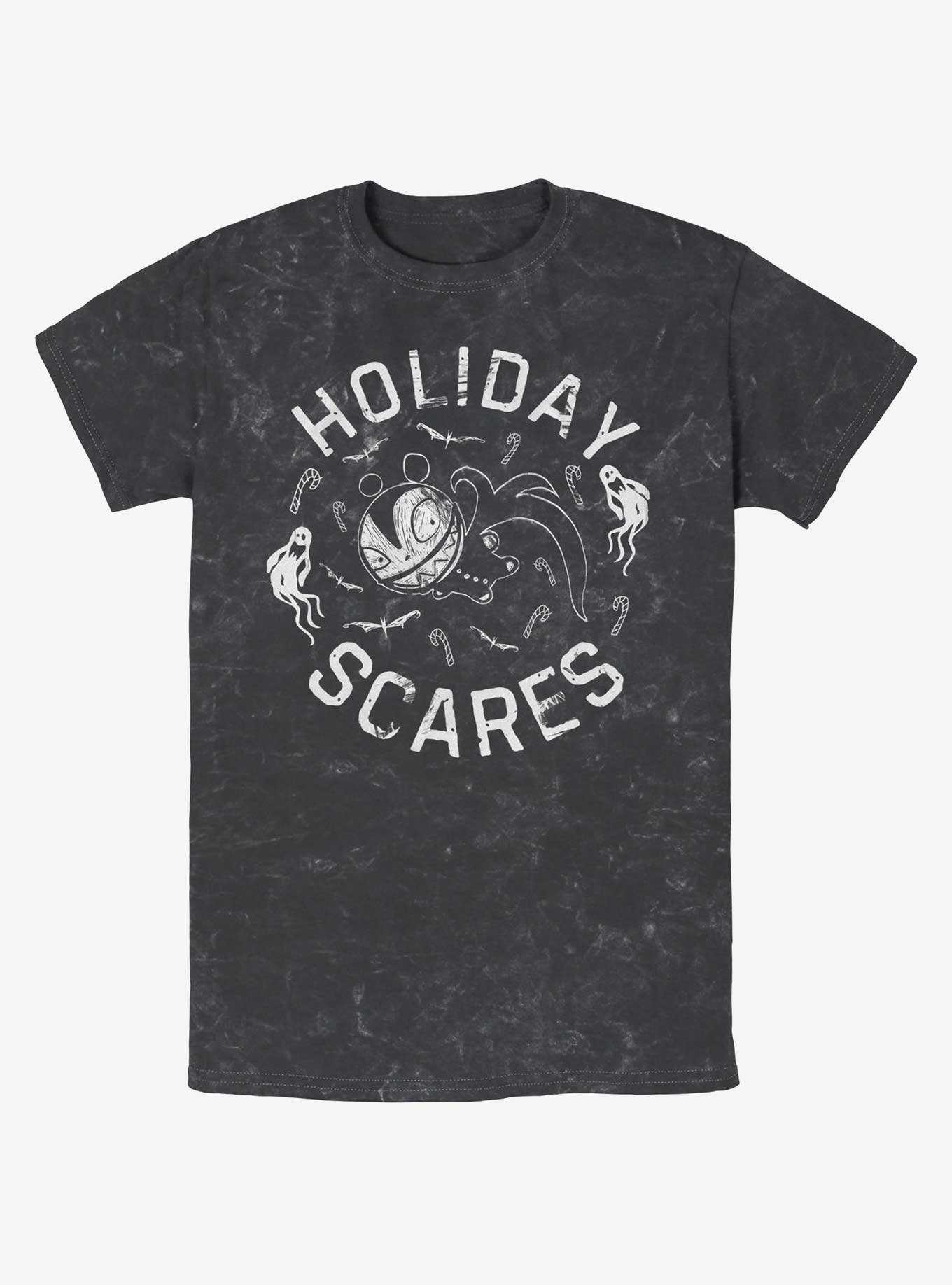 Disney The Nightmare Before Christmas Holiday Scares Vampire Teddy Mineral Wash T-Shirt, , hi-res