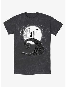 Plus Size Disney The Nightmare Before Christmas Jack and Sally Meant To Be Mineral Wash T-Shirt, , hi-res