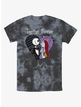 Disney The Nightmare Before Christmas Jack and Sally Together Forever Tie-Dye T-Shirt, , hi-res