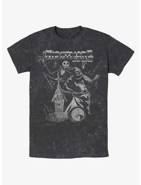 Disney The Nightmare Before Christmas Jack and Boogie Mineral Wash T-Shirt, , hi-res