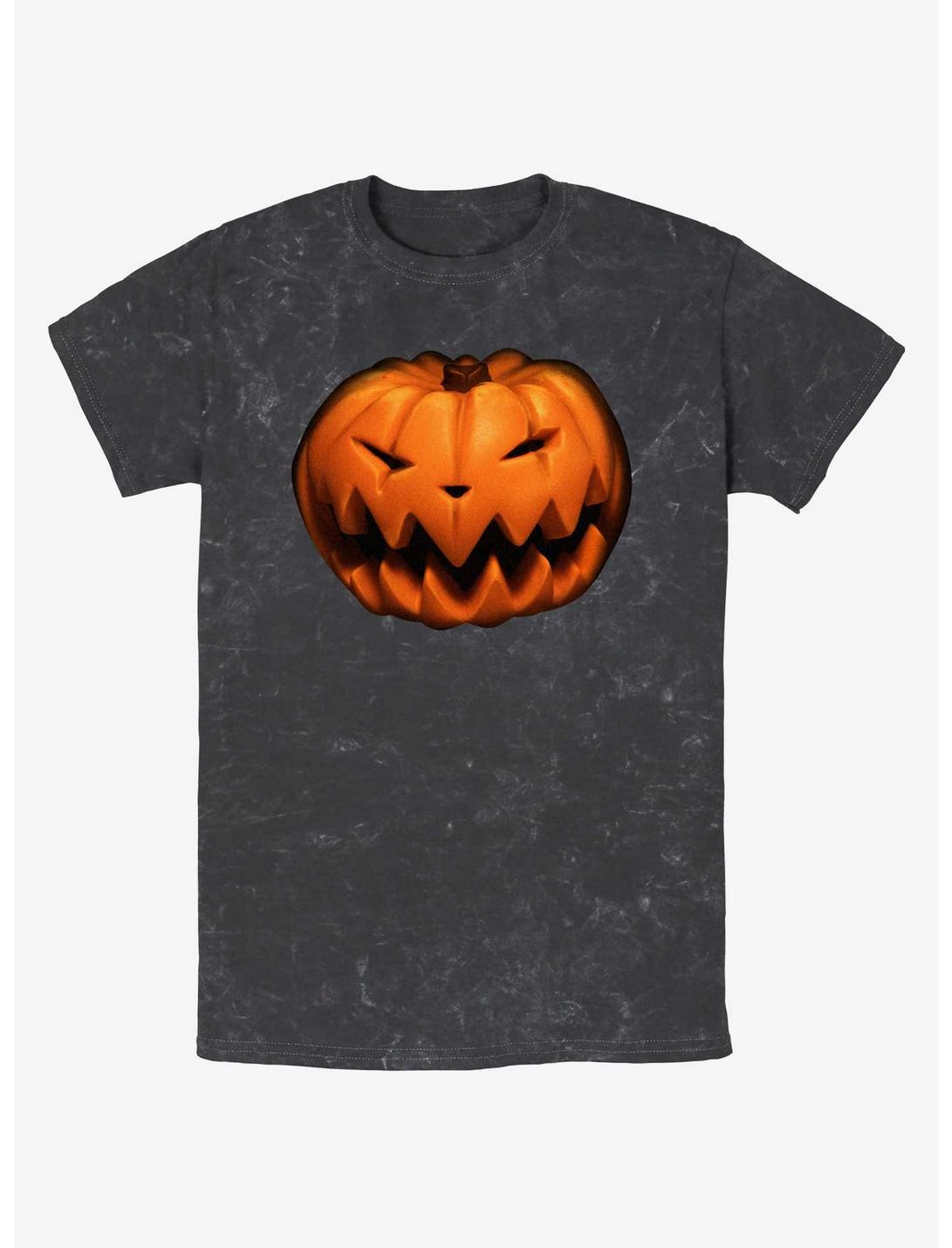 Disney The Nightmare Before Christmas Pumpkin King Mineral Wash T-Shirt, BLACK, hi-res