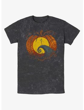 Plus Size Disney The Nightmare Before Christmas Pumpkin King Lament Mineral Wash T-Shirt, , hi-res