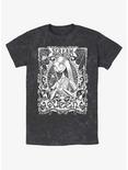 Disney The Nightmare Before Christmas Sally Scream Queen Mineral Wash T-Shirt, BLACK, hi-res