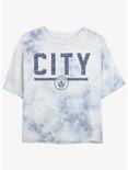 Premier League Manchester City F.C. Big City Tie-Dye Girls Crop T-Shirt, WHITEBLUE, hi-res