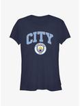 Premier League Manchester City F.C. City Girls T-Shirt, NAVY, hi-res