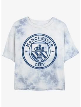Premier League Manchester City F.C. On Field Tie-Dye Girls Crop T-Shirt, , hi-res