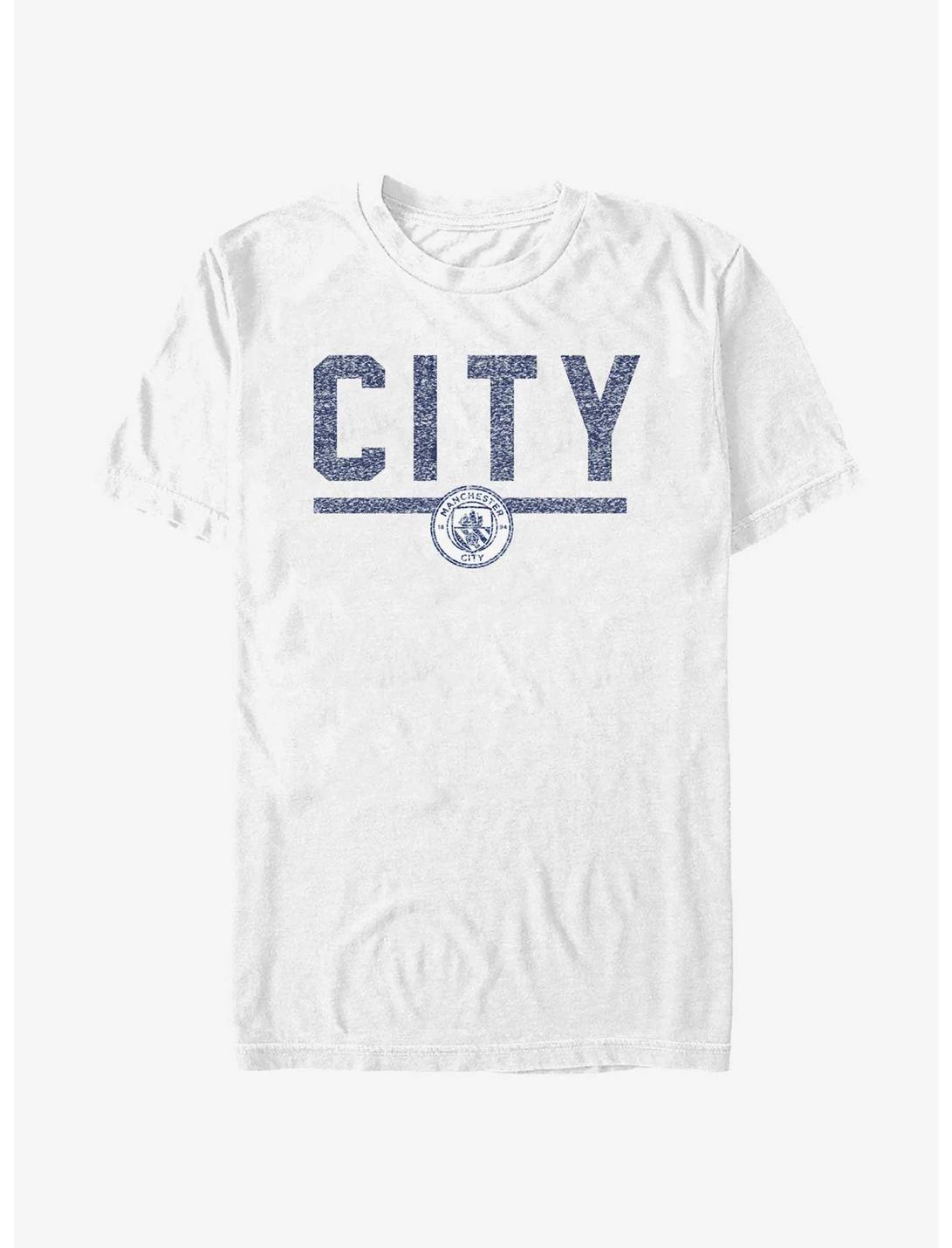 Premier League Manchester City F.C. Big City T-Shirt, WHITE, hi-res