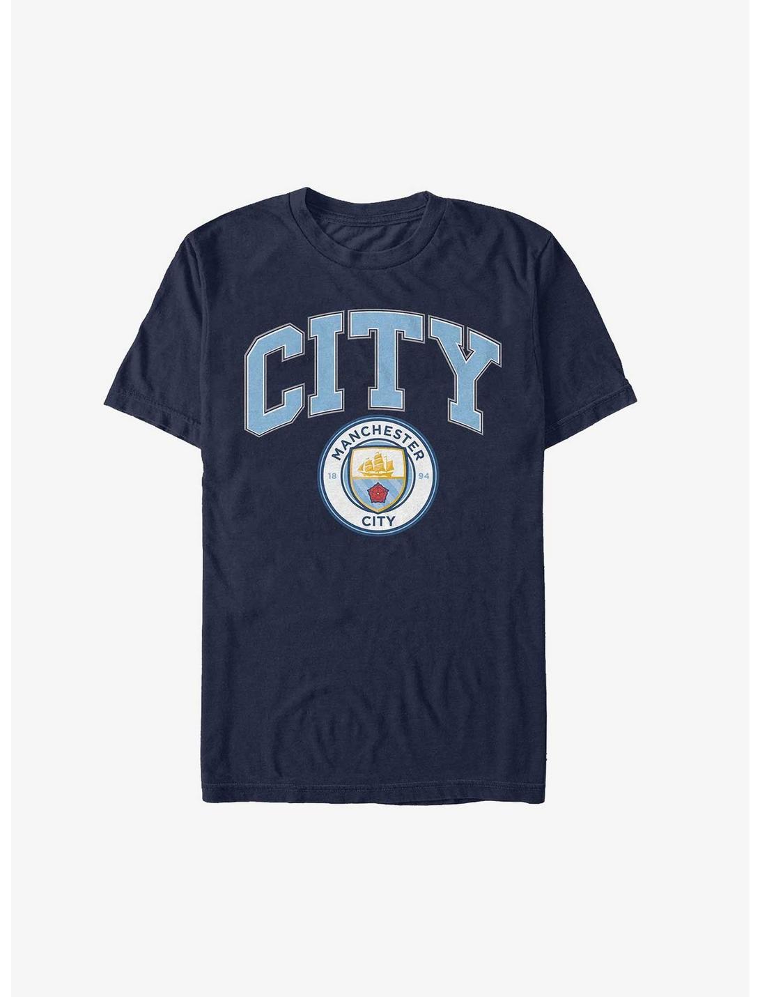 Premier League Manchester City F.C. City T-Shirt, NAVY, hi-res
