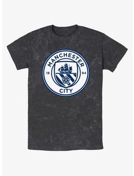Premier League Manchester City F.C. Logo Mineral Wash T-Shirt, , hi-res
