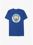 Premier League Manchester City F.C. Logo T-Shirt, ROYAL, hi-res