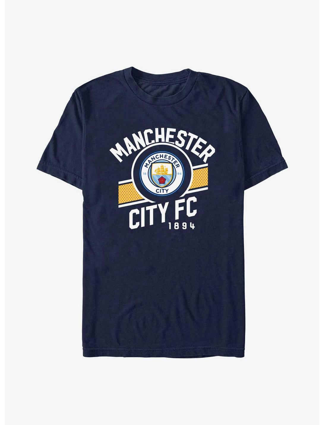 Premier League Manchester City F.C. Manchester Icon T-Shirt, NAVY, hi-res