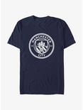 Premier League Manchester City F.C. Superbia In Proelio Logo T-Shirt, NAVY, hi-res