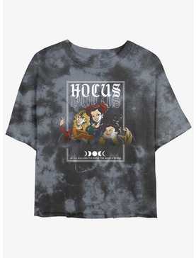 Disney Hocus Pocus The Sanderson Sisters Tie-Dye Womens Crop T-Shirt, , hi-res