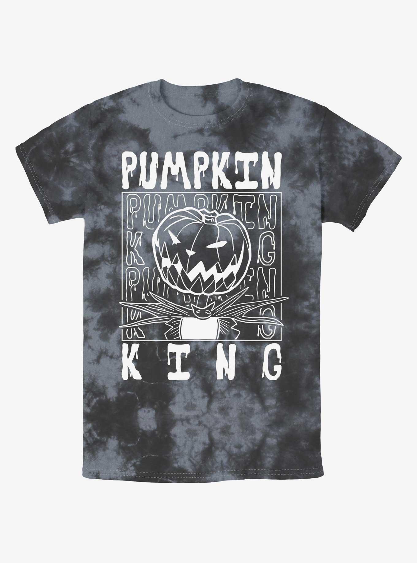 Disney The Nightmare Before Christmas Jack Pumpkin King Tie-Dye T-Shirt, BLKCHAR, hi-res