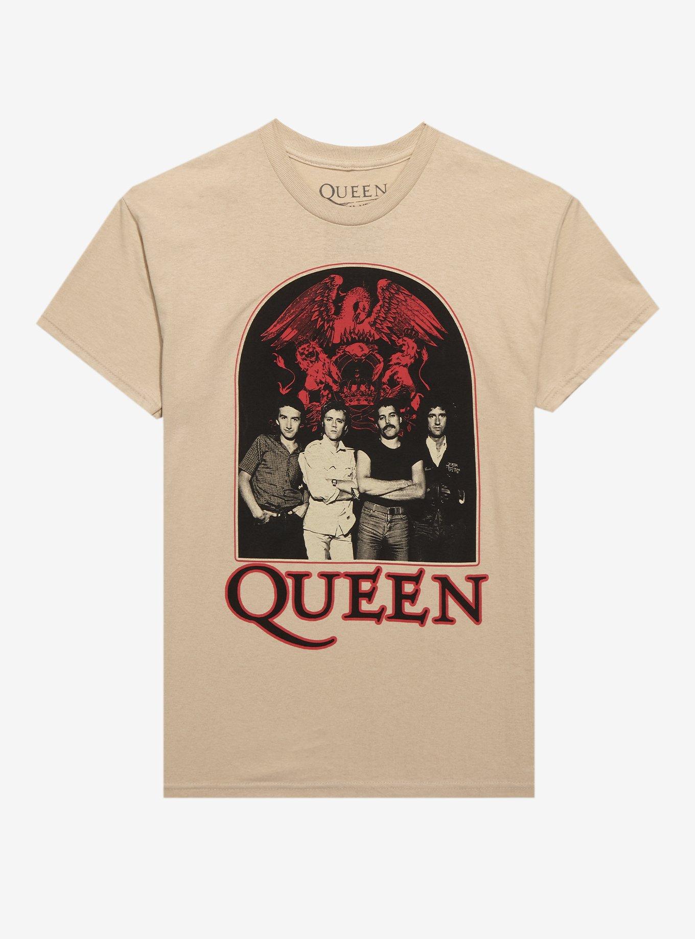 Queen Band Crest Portrait T Shirt Hot Topic