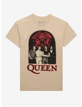 Queen Band Crest Portrait T-Shirt, , hi-res