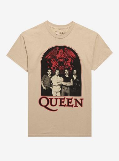 Queen Band Crest Portrait T-Shirt Hot Topic